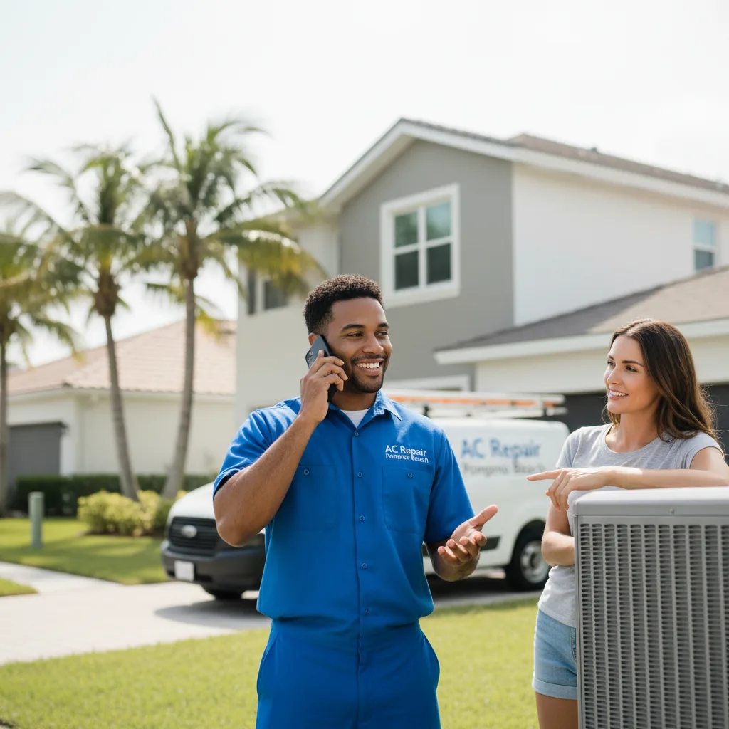 AC Repair Pompano Beach customer support in Strathmore